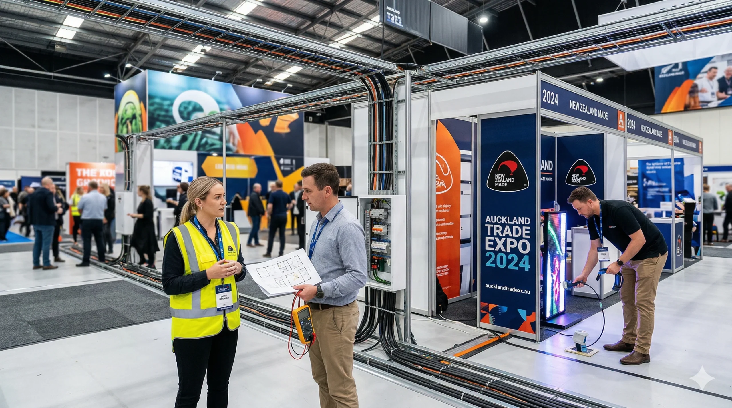 Trade Show Electrics NZ_ What Exhibitors Need to Arrange _ Ryan Electrical